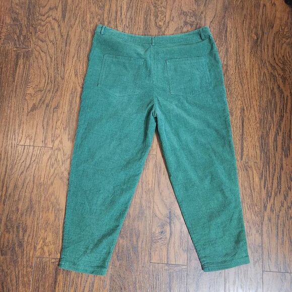 BAIT brand emerald green corduroy pants - Picture 2 of 7